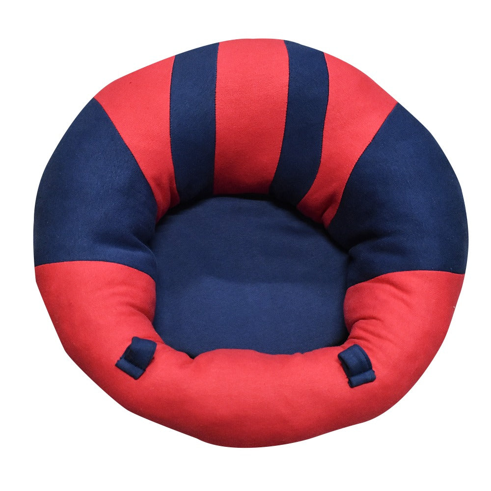 Pink & Dark Blue SitU Pillow