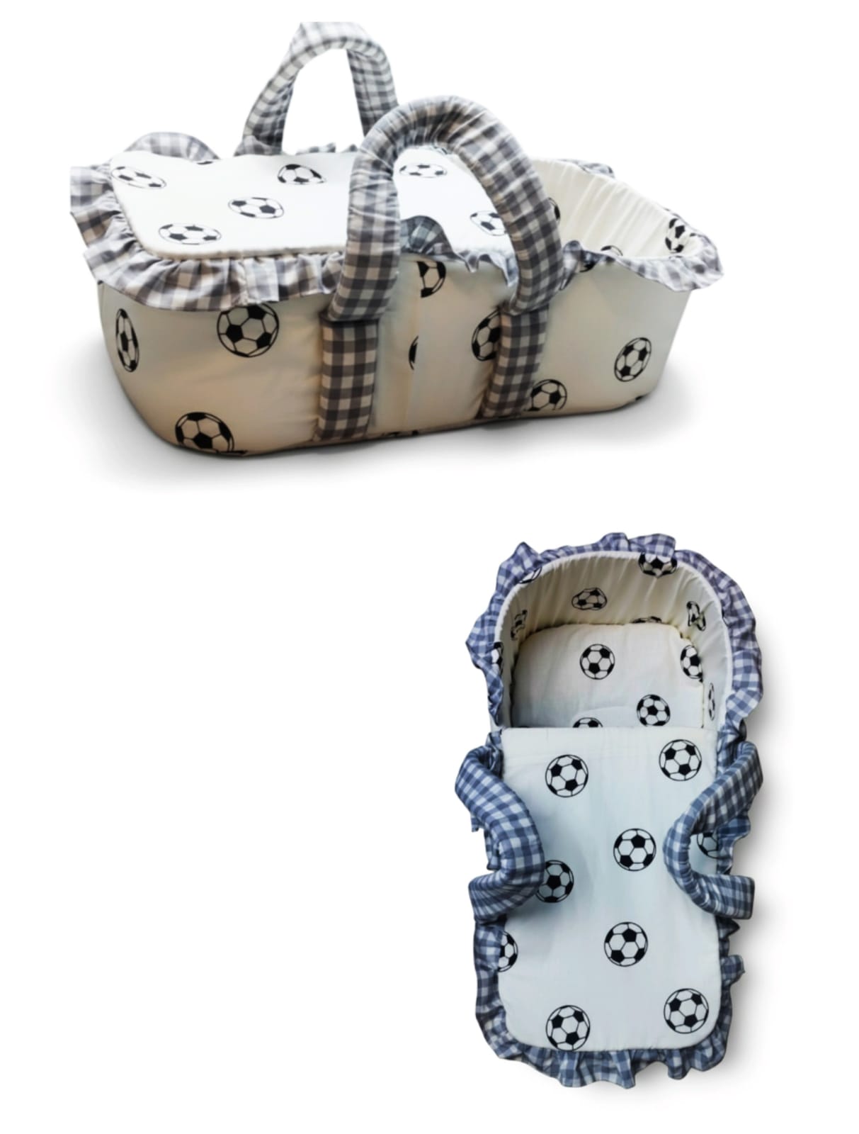 foot ball white mouses baskit