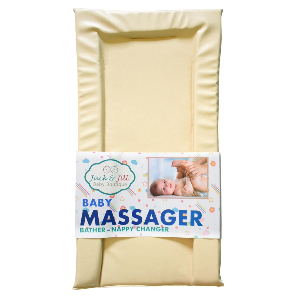 cream colored Massager