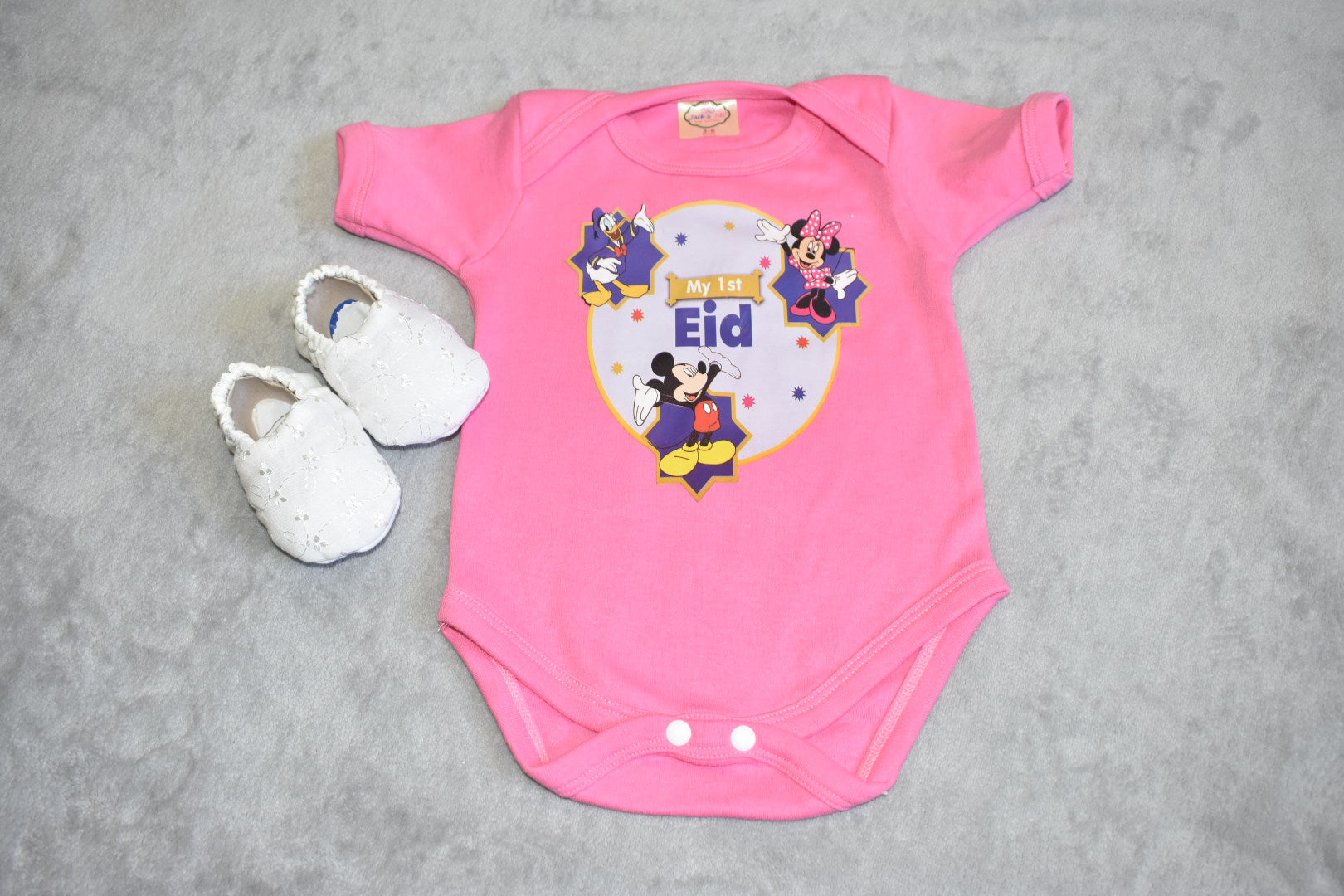 Disney Eid Romper with Fancy Booties