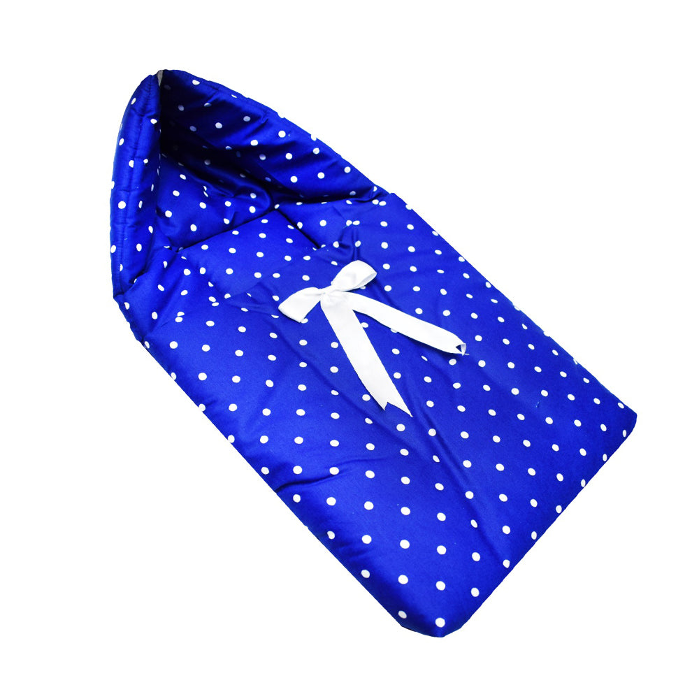 Royal Blue Dotted Carrying Nest