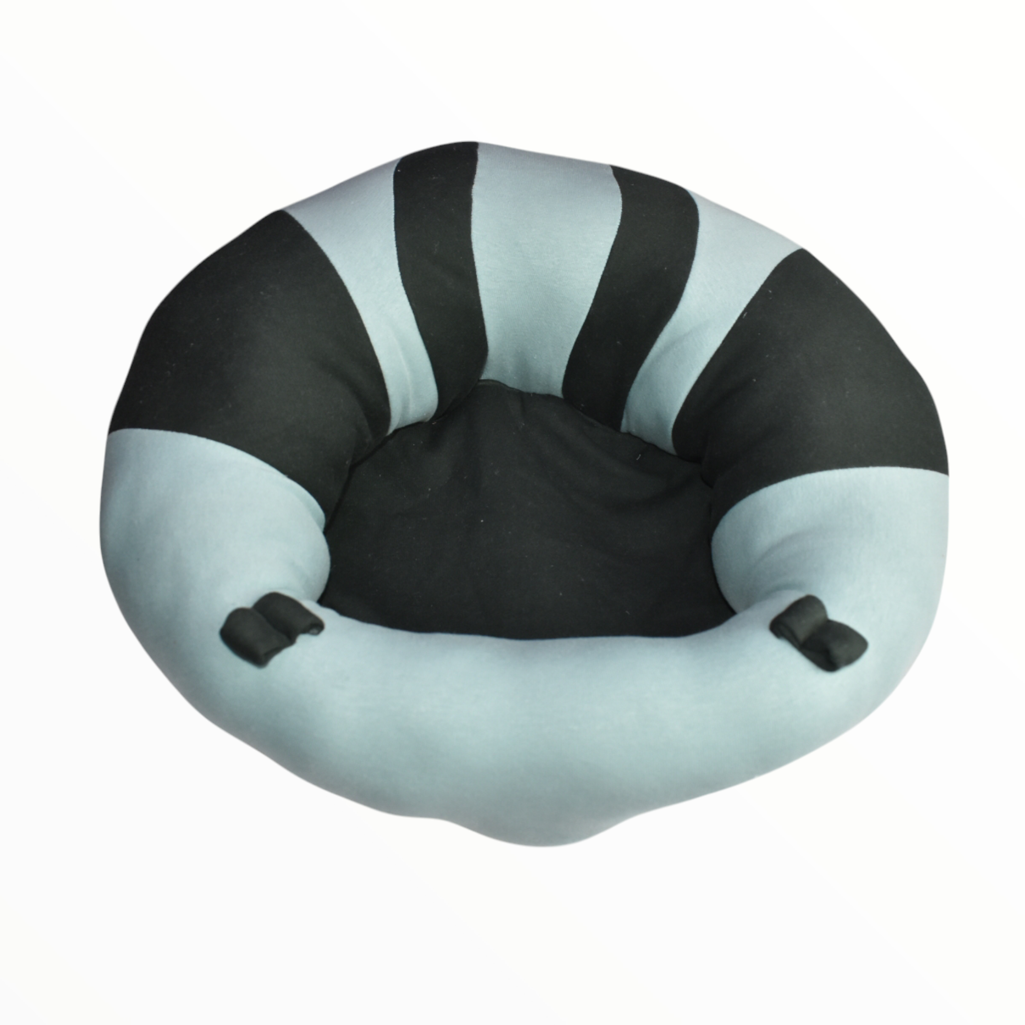 Black & light Blue (inverse) SitU Pillow