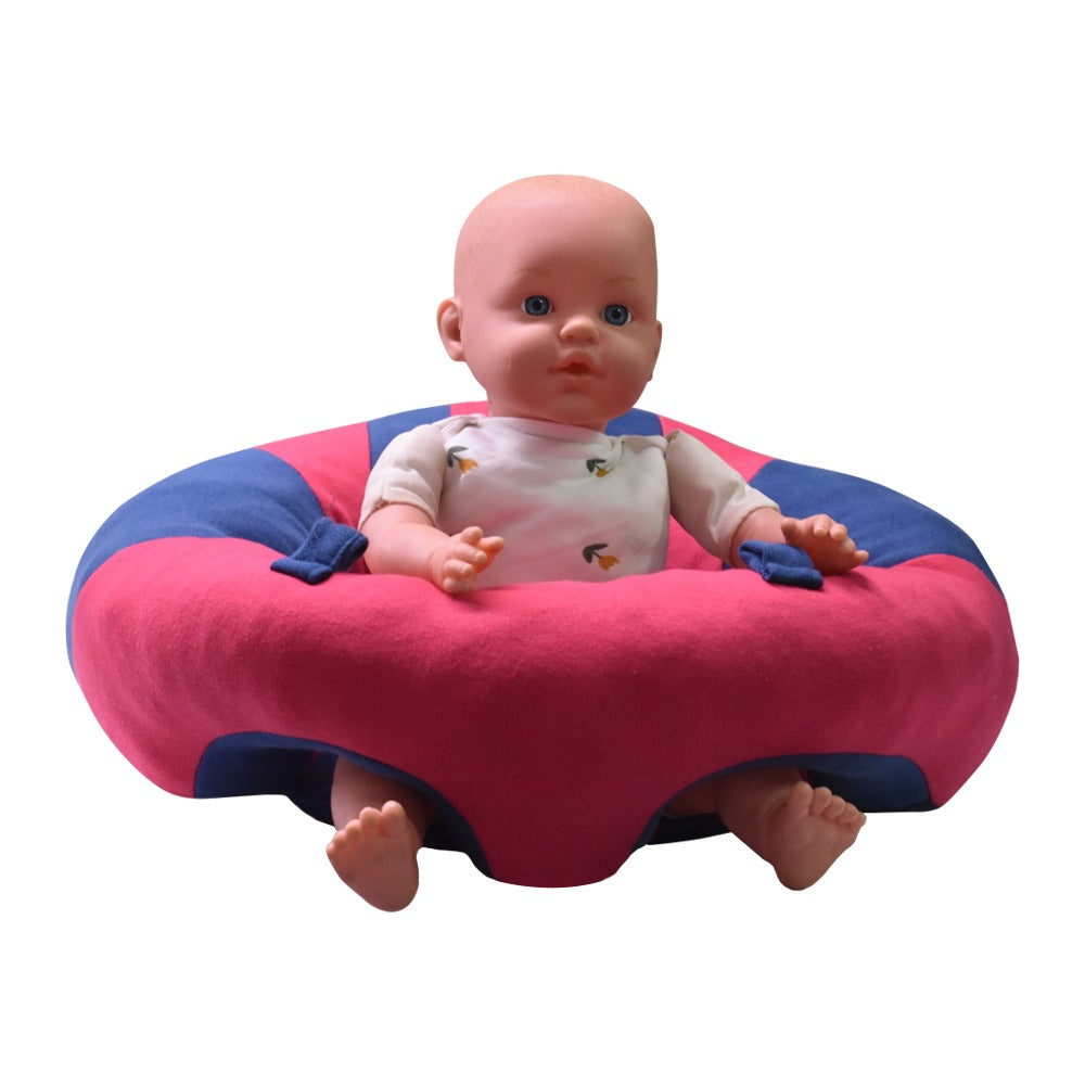 Pink & Dark Blue SitU Pillow